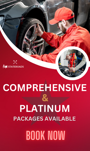 comprehensive and platinum car inspection banner