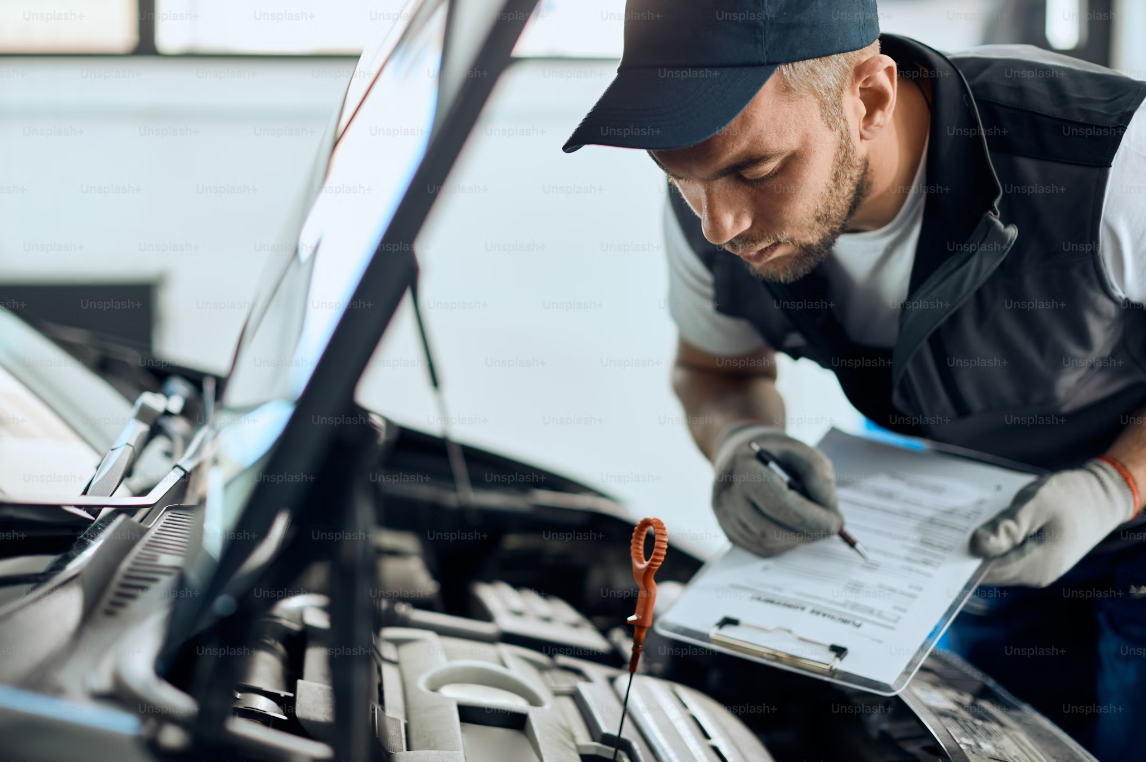 car engine check mechanic